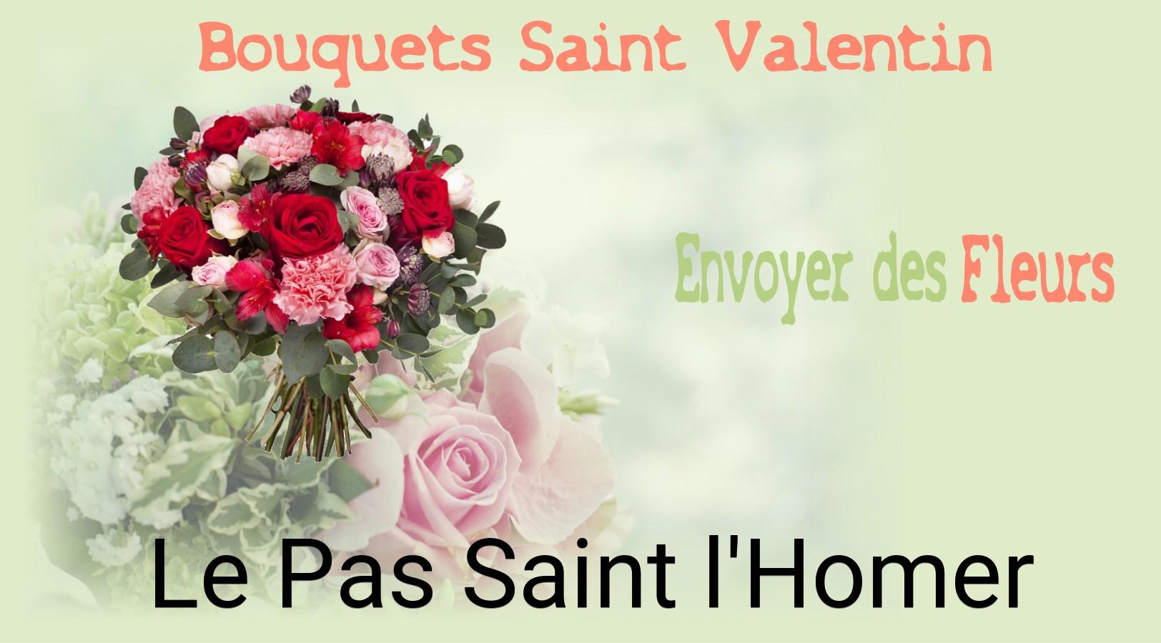 Roses de Saint-Valentin livrées à Le Pas-Saint-l'Homer